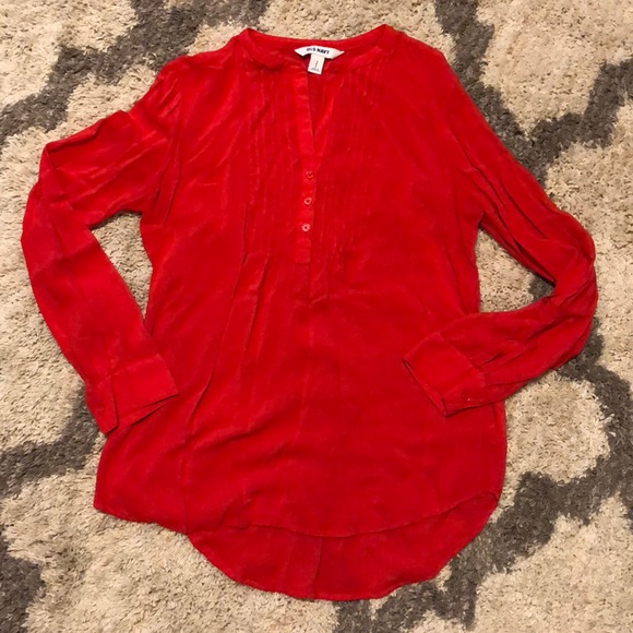 Coral button tunic - Picture 1 of 2